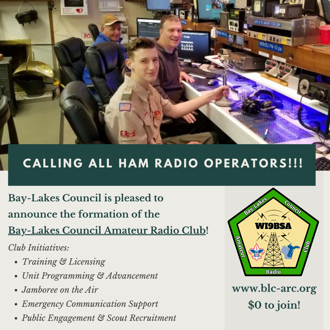 Bay-Lakes Council Amateur Radio Club_Council Social Media Announcement
